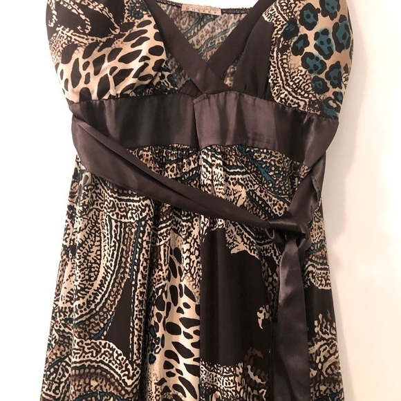 Bananas Monkey designer print sundress medium - Picture 4 of 9